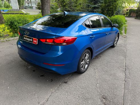 Hyundai Elantra 2016 синий - фото 6