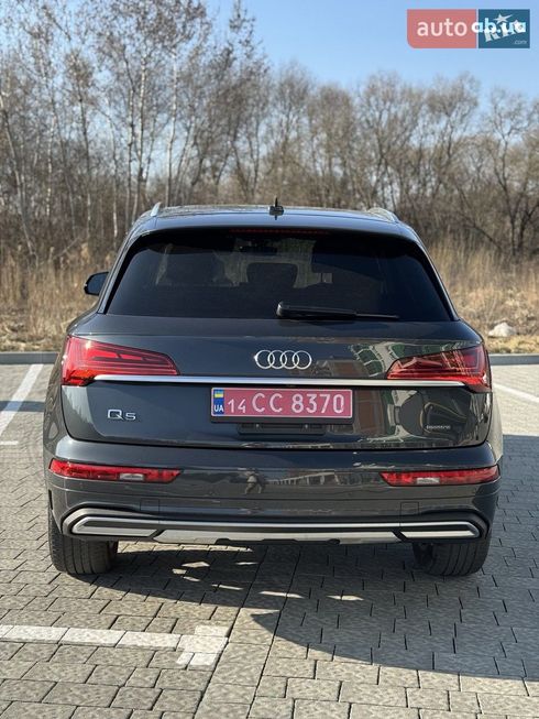 Audi Q5 2021 серый - фото 14