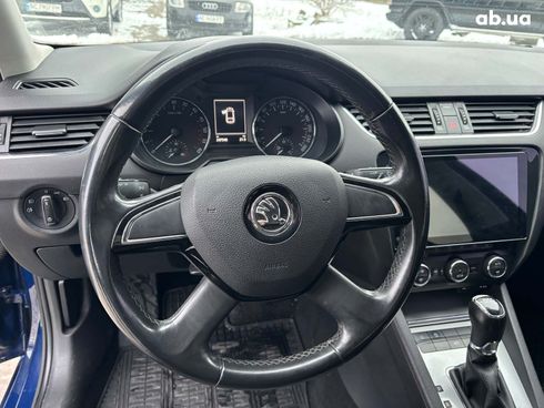 Skoda octavia a7 2013 синий - фото 19