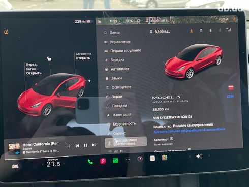 Tesla Model 3 2021 красный - фото 8