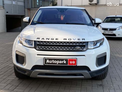 Land Rover Range Rover Evoque 2016 белый - фото 2