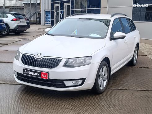 Skoda Octavia 2014 белый - фото 4
