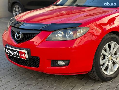 Mazda 3 2007 красный - фото 4