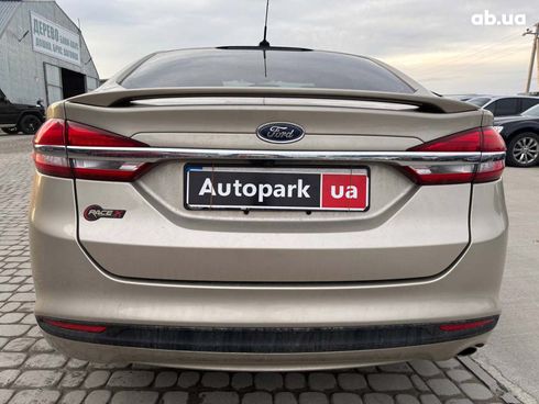 Ford Fusion 2016 бежевый - фото 7