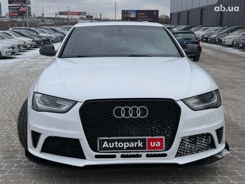 Audi A4 2015 белый - фото 2