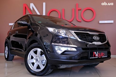 Kia Sportage 2011 черный - фото 4