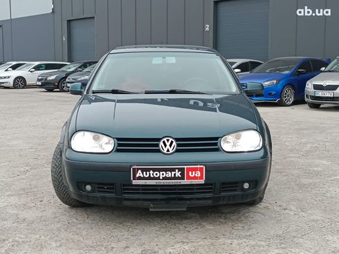 Volkswagen Golf 2001 зеленый - фото 14