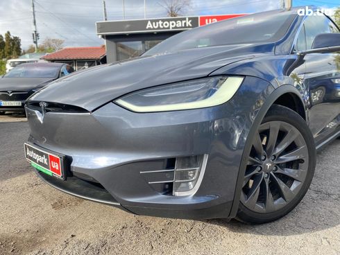 Tesla Model X 2018 серый - фото 4
