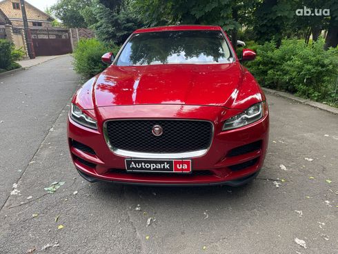 Jaguar F-Pace 2016 красный - фото 2