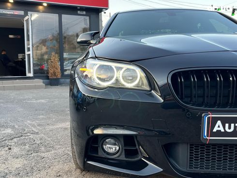 BMW 5 серия 2015 черный - фото 3