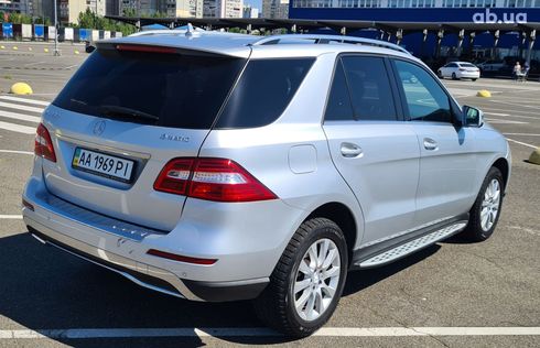 Mercedes-Benz M-Класс 2013 серебристый - фото 8
