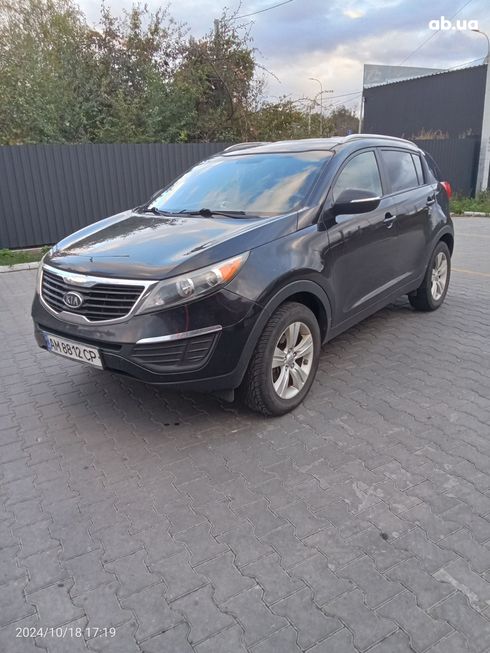 Kia Sportage 2011 черный - фото 9