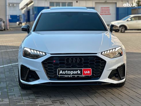 Audi S4 2023 белый - фото 2