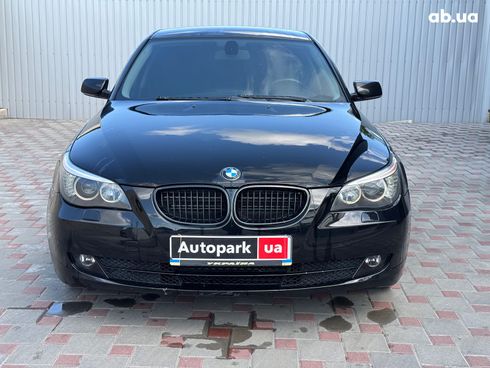 BMW 5 серия 2008 черный - фото 7