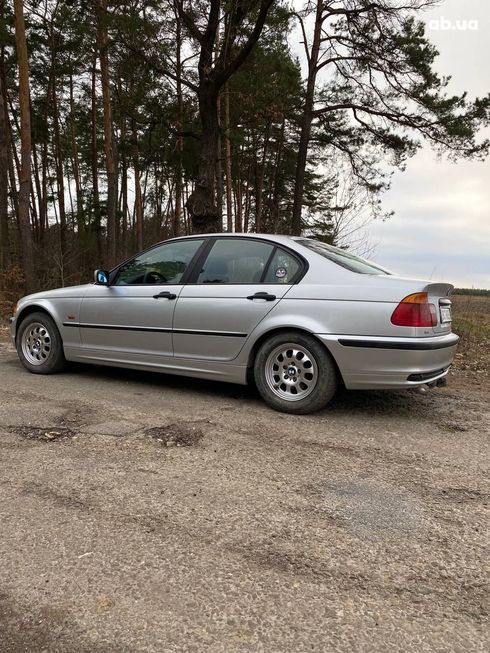 BMW 3 серия 2001 серый - фото 4