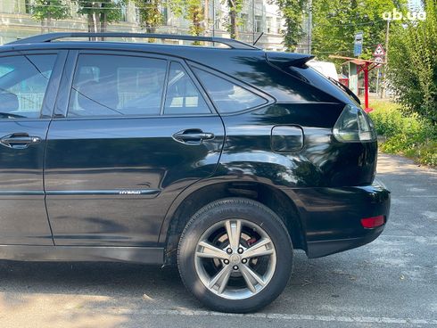 Lexus rx 400 h 2007 черный - фото 10