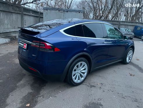 Tesla Model X 2018 синий - фото 7