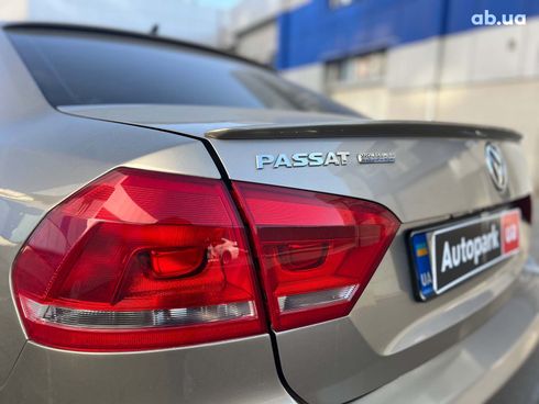 Volkswagen passat b7 2014 бежевый - фото 12