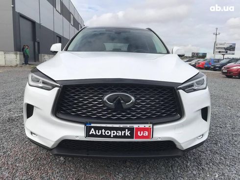 Infiniti QX50 2020 белый - фото 24