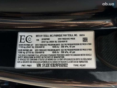 Tesla Model 3 2024 - фото 19
