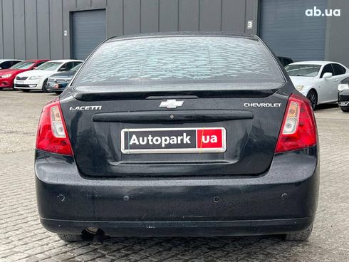 Chevrolet Lacetti 2006 черный - фото 8
