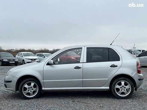 Skoda Fabia 2006 серый - фото 3
