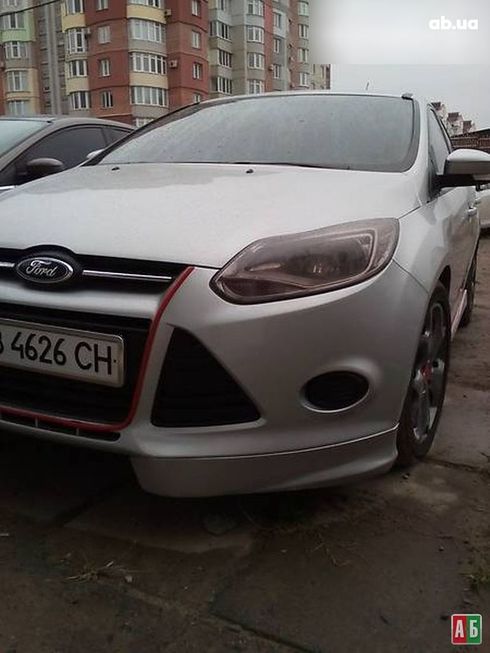 Ford Focus 2015 серебристый - фото 3