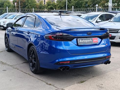 Ford Fusion 2017 синий - фото 10