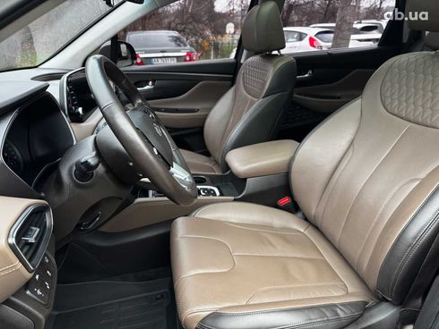 Hyundai Santa Fe 2019 серый - фото 38