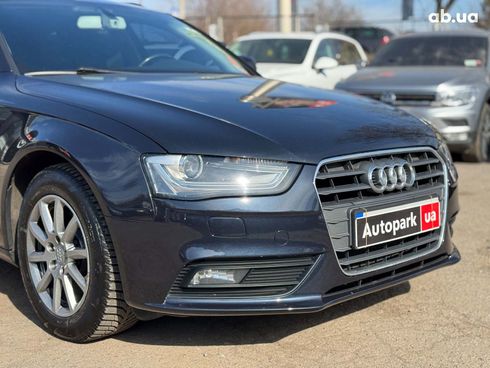 Audi A4 2014 синий - фото 5