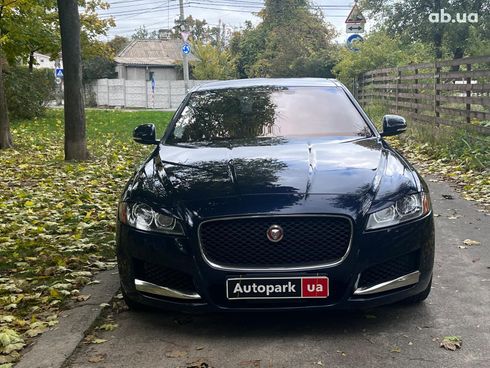 Jaguar XF 2016 синий - фото 2