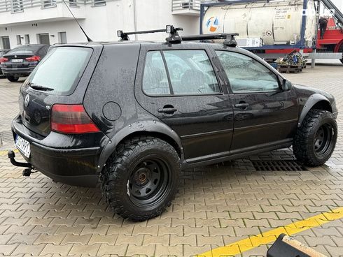 Volkswagen Golf 2002 черный - фото 7