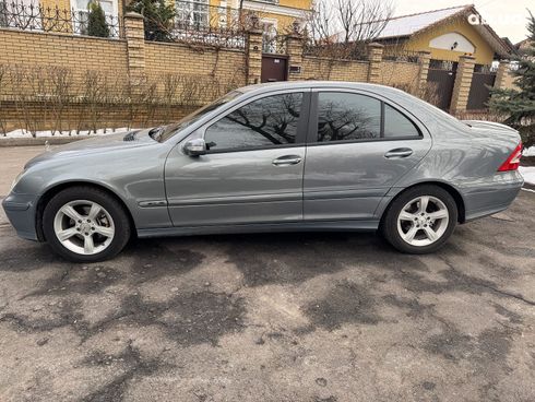 Mercedes-Benz C-Класс 2005 серый - фото 8