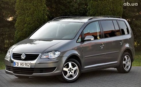 Volkswagen Touran 2007 серый - фото 2