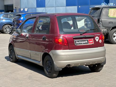 Daewoo Matiz 2008 красный - фото 8