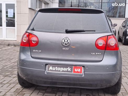Volkswagen Golf 2006 серый - фото 6