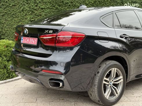 BMW X6 2018 синий - фото 6