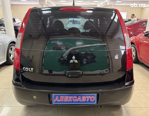 Mitsubishi Colt 2007 черный - фото 7