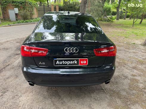 Audi A6 2014 синий - фото 9