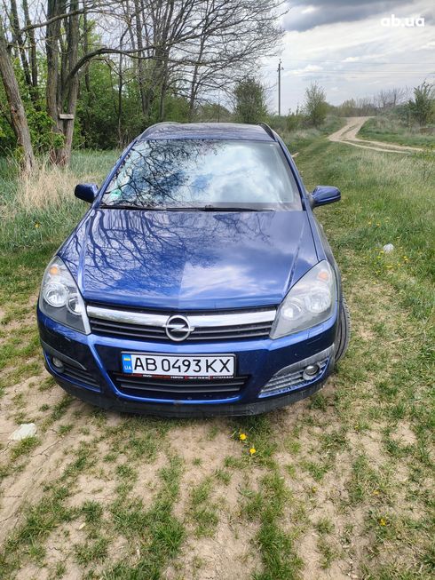 Opel Astra 2006 синий - фото 15