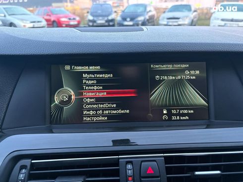 BMW 5 серия 2013 черный - фото 37