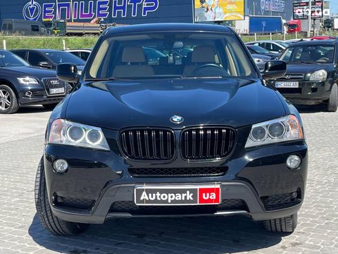 BMW X3 2014 черный - фото 2