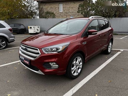 Ford Escape 2015 вишневый - фото 7