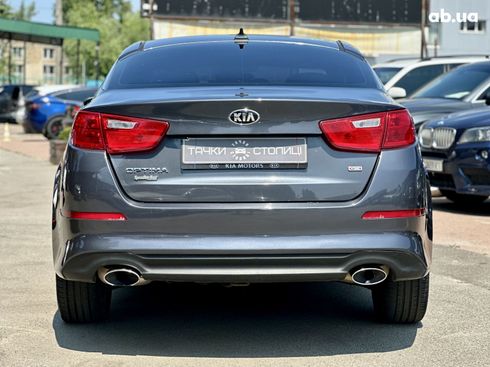 Kia Optima 2015 серый - фото 4