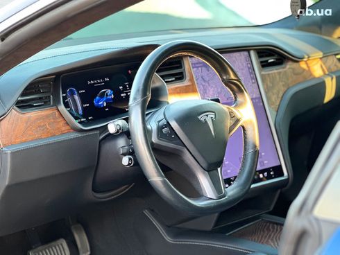 Tesla Model S 2019 синий - фото 16