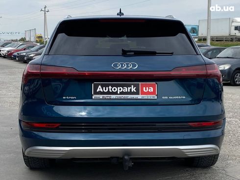 Audi E-Tron 2019 синий - фото 9