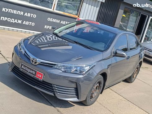 Toyota Corolla 2016 серый - фото 8