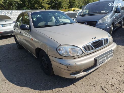 Daewoo Lanos 2004 бежевый - фото 3
