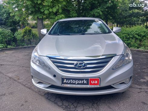 Hyundai Sonata 2015 серый - фото 2