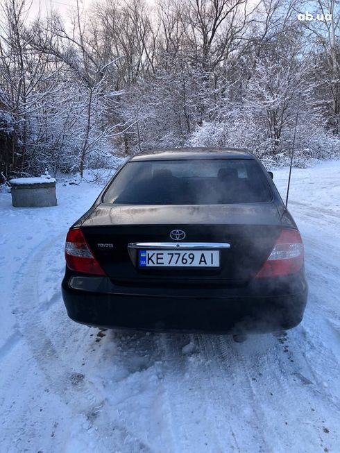 Toyota Camry 2003 черный - фото 4